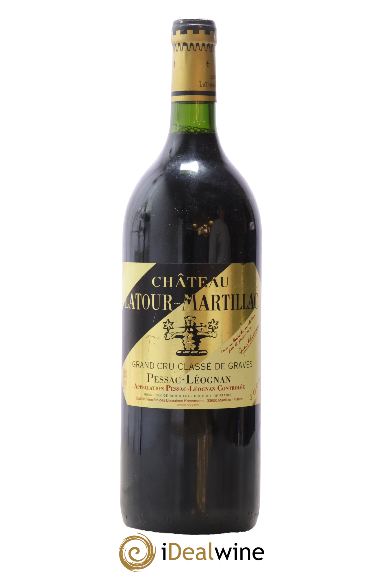 Château Latour-Martillac Cru Classé de Graves 2004 - Lot de 1 magnum - 0