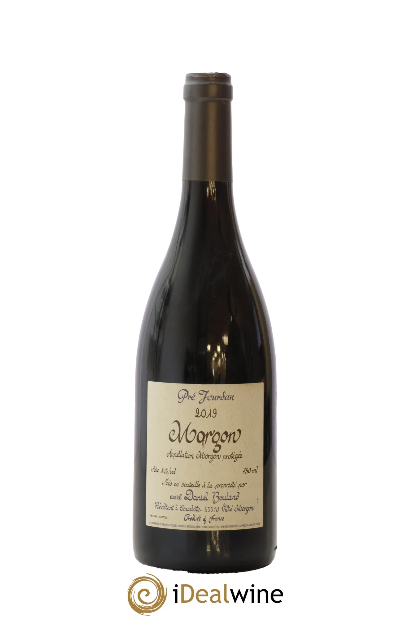 Morgon Pré Jourdan Domaine Daniel Bouland 2019 - Lot de 1 bouteille - 0