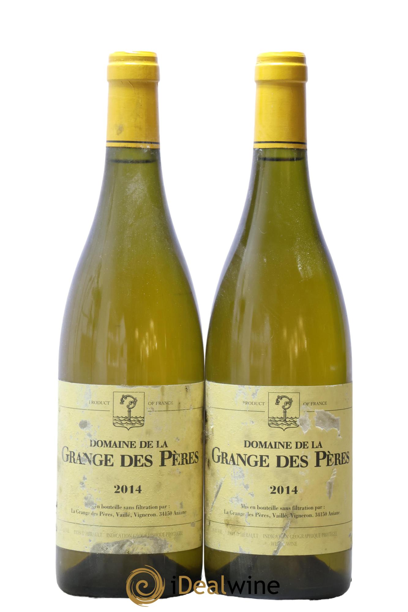 Pays d'Hérault Grange des Pères Laurent Vaillé 2014 - Lot de 2 bouteilles - 0