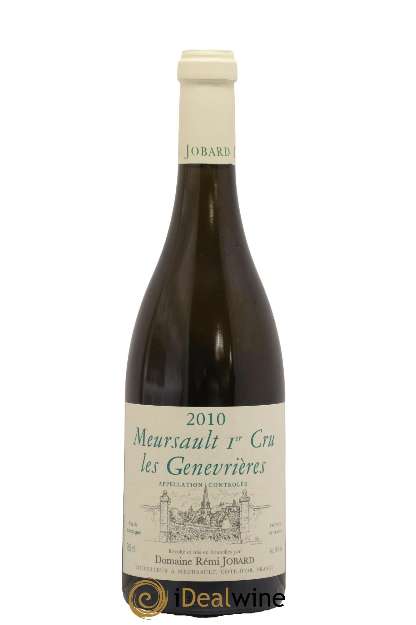 Meursault 1er Cru Les Genevrières Rémi Jobard (Domaine) 2010 - Lot de 1 bouteille - 0