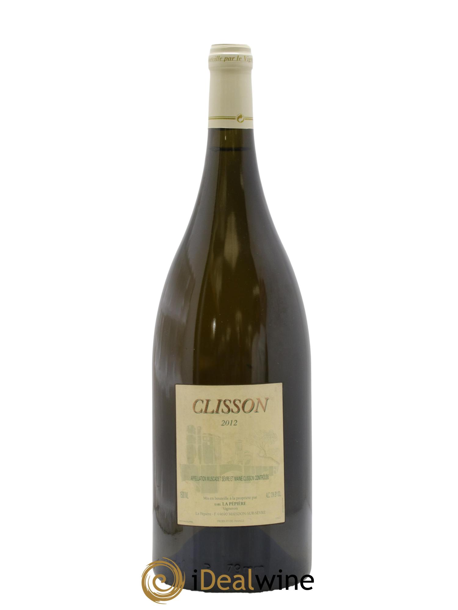 Muscadet-Sèvre-et-Maine Clisson 2012 - Lot de 1 magnum - 0