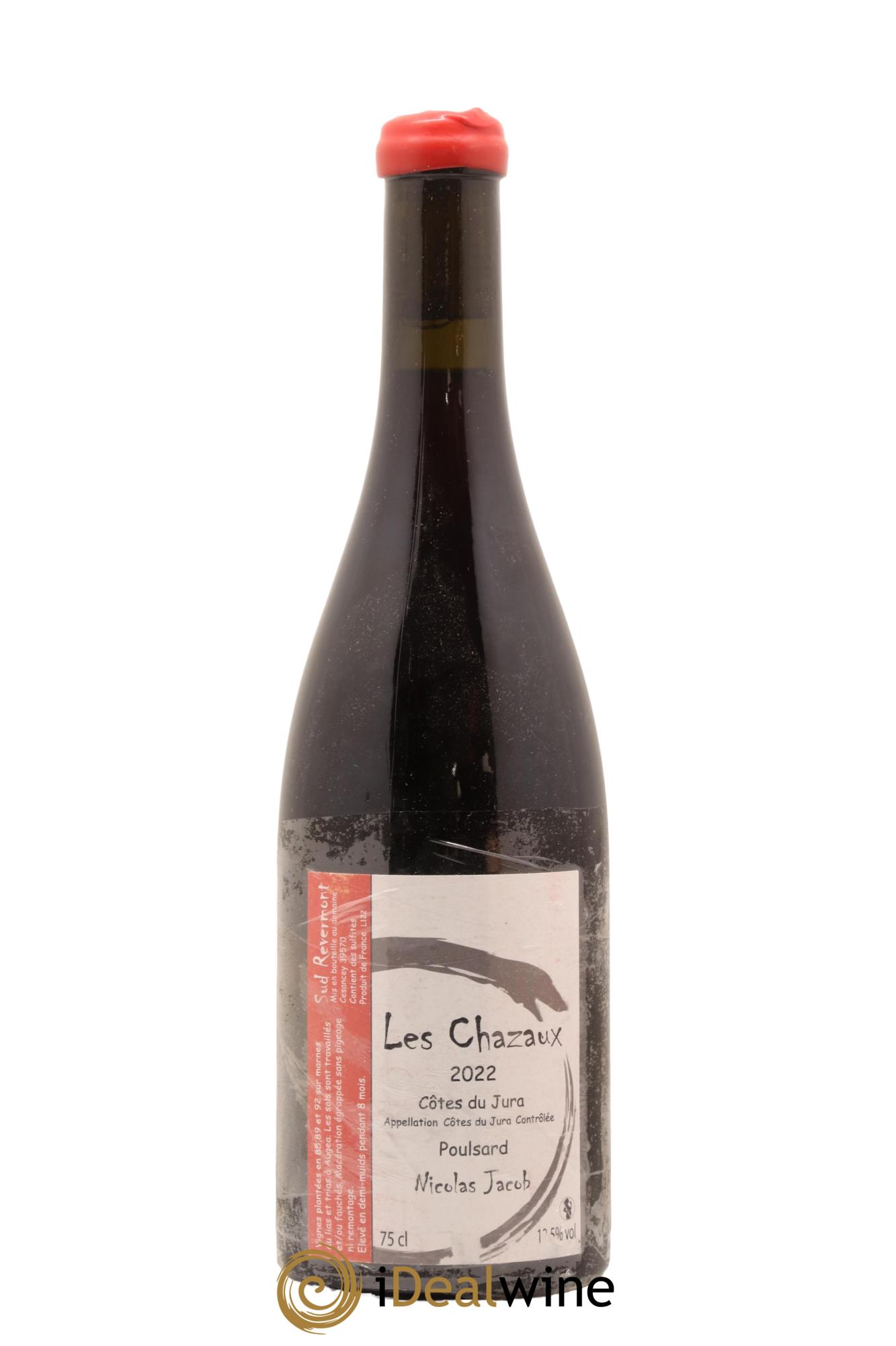 Côtes du Jura Poulsard Les Chazaux Nicolas Jacob 2022 - Lot de 1 bouteille - 0