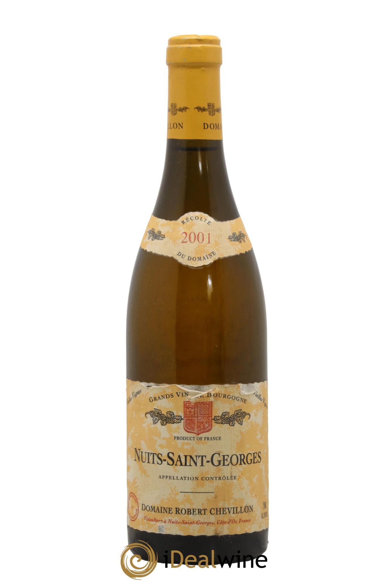 Nuits-Saint-Georges Vieilles Vignes Robert Chevillon 2001 - Lot de 1 bouteille - 0