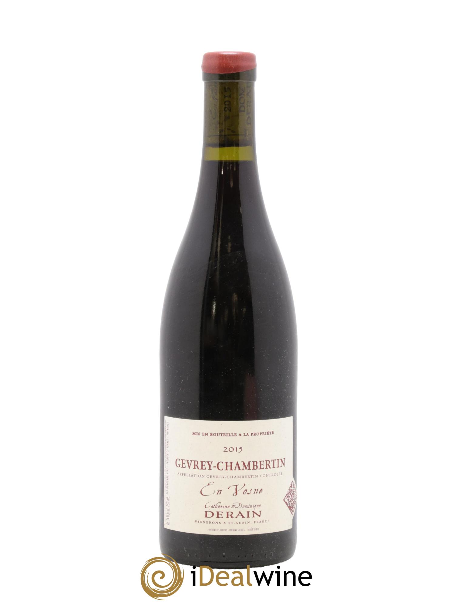 Gevrey-Chambertin En Vosne Catherine et Dominique Derain 2015 - Lot de 1 bouteille - 0