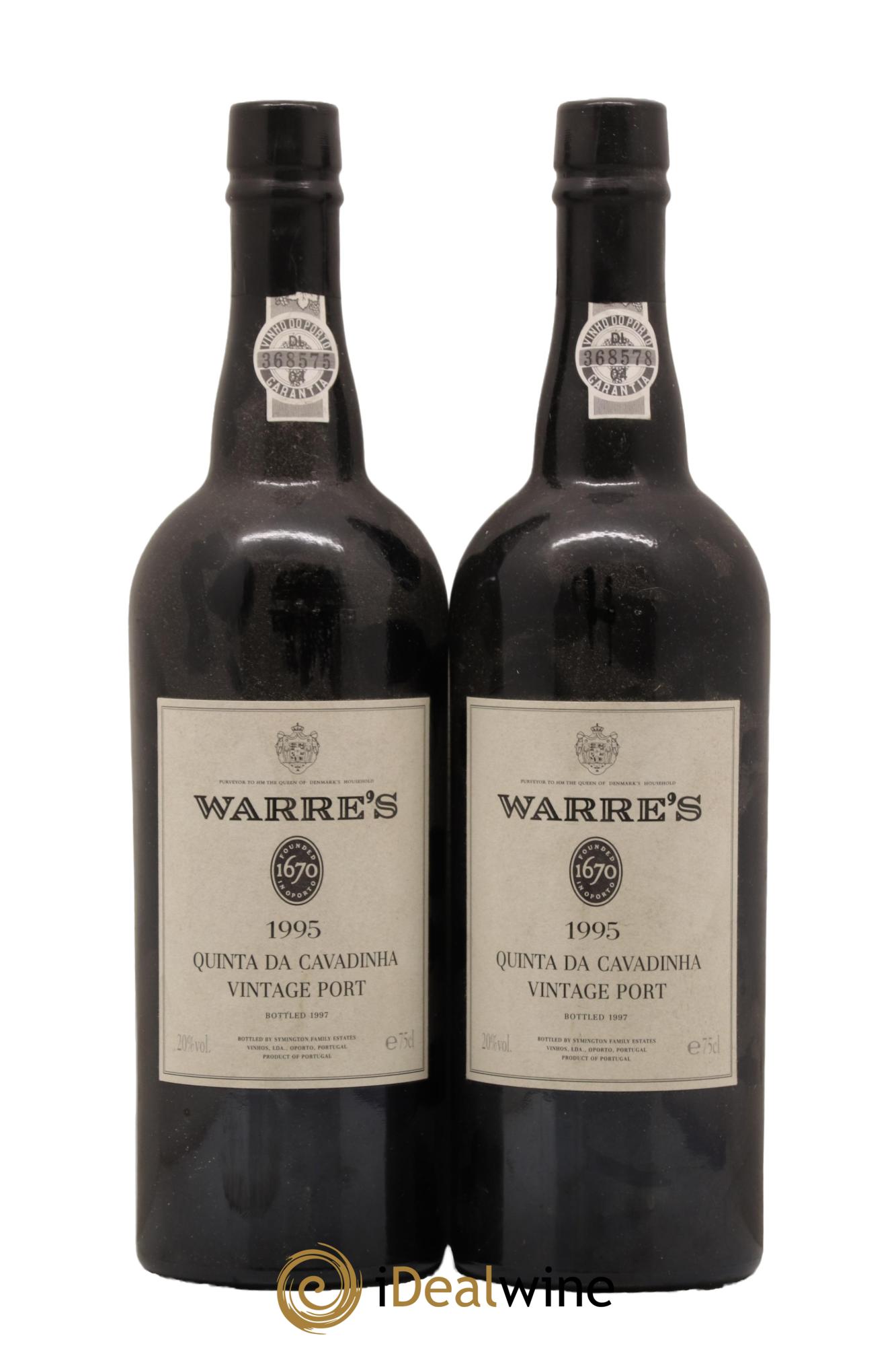 Porto Warre s Vintage 1995 - Lotto di 2 bottiglie - 0