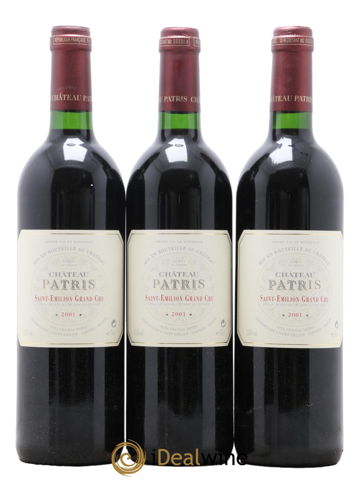 Château Patris 2001 - Posten von 12 Flaschen - 4