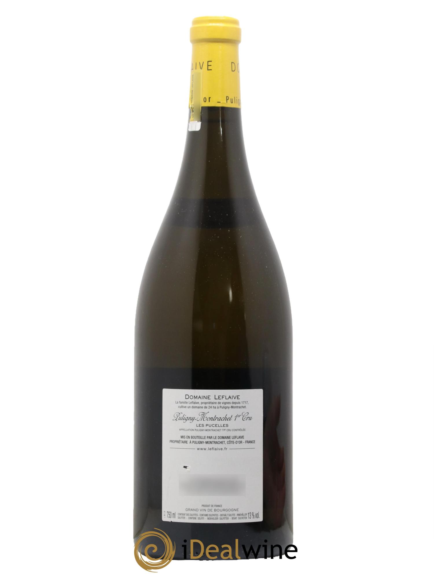 Puligny-Montrachet 1er Cru Les Pucelles Leflaive (Domaine) 2016 - Lot de 1 magnum - 1