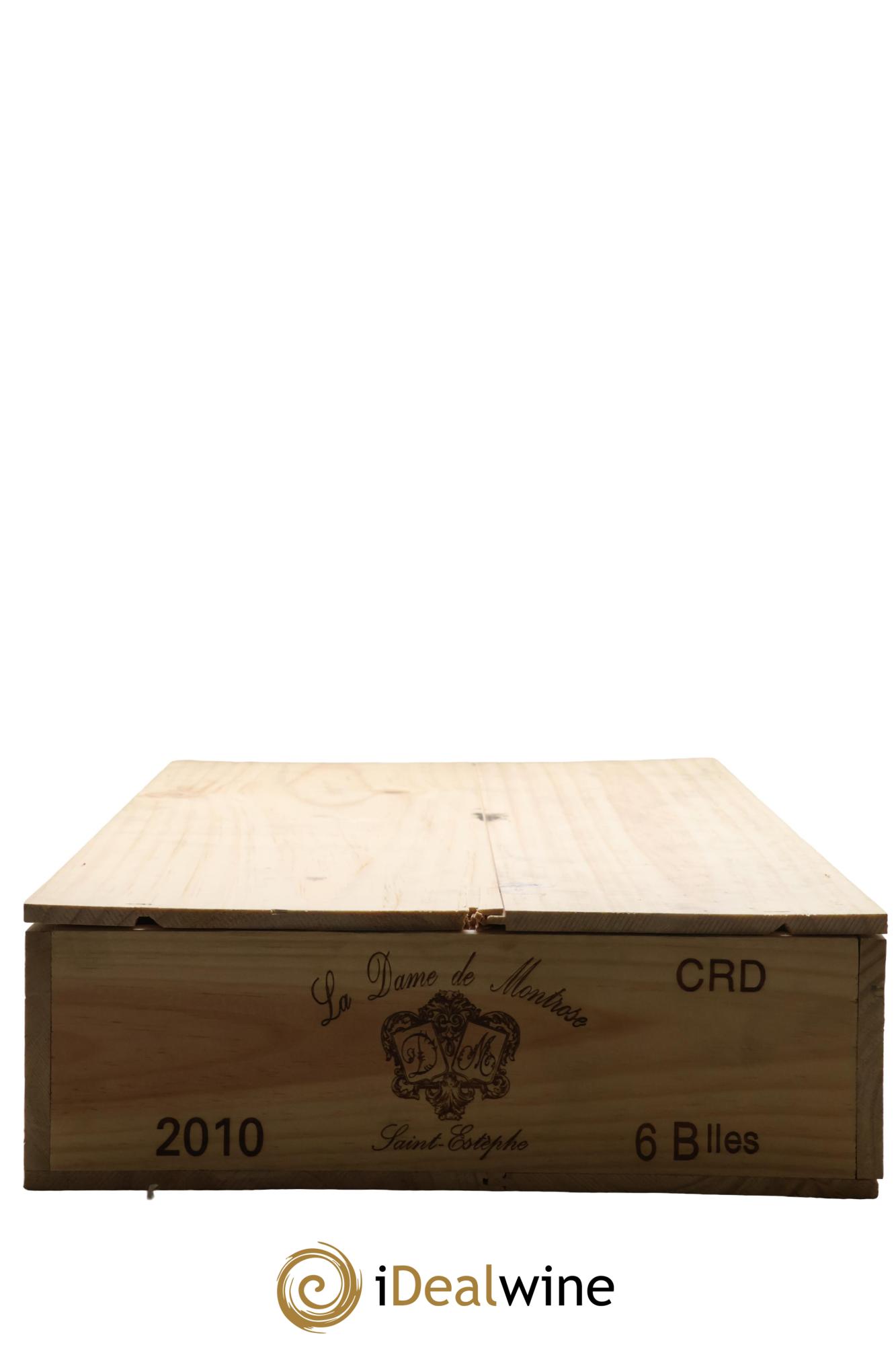 La Dame de Montrose Second Vin 2010 - Lotto di 6 bottiglie - 1