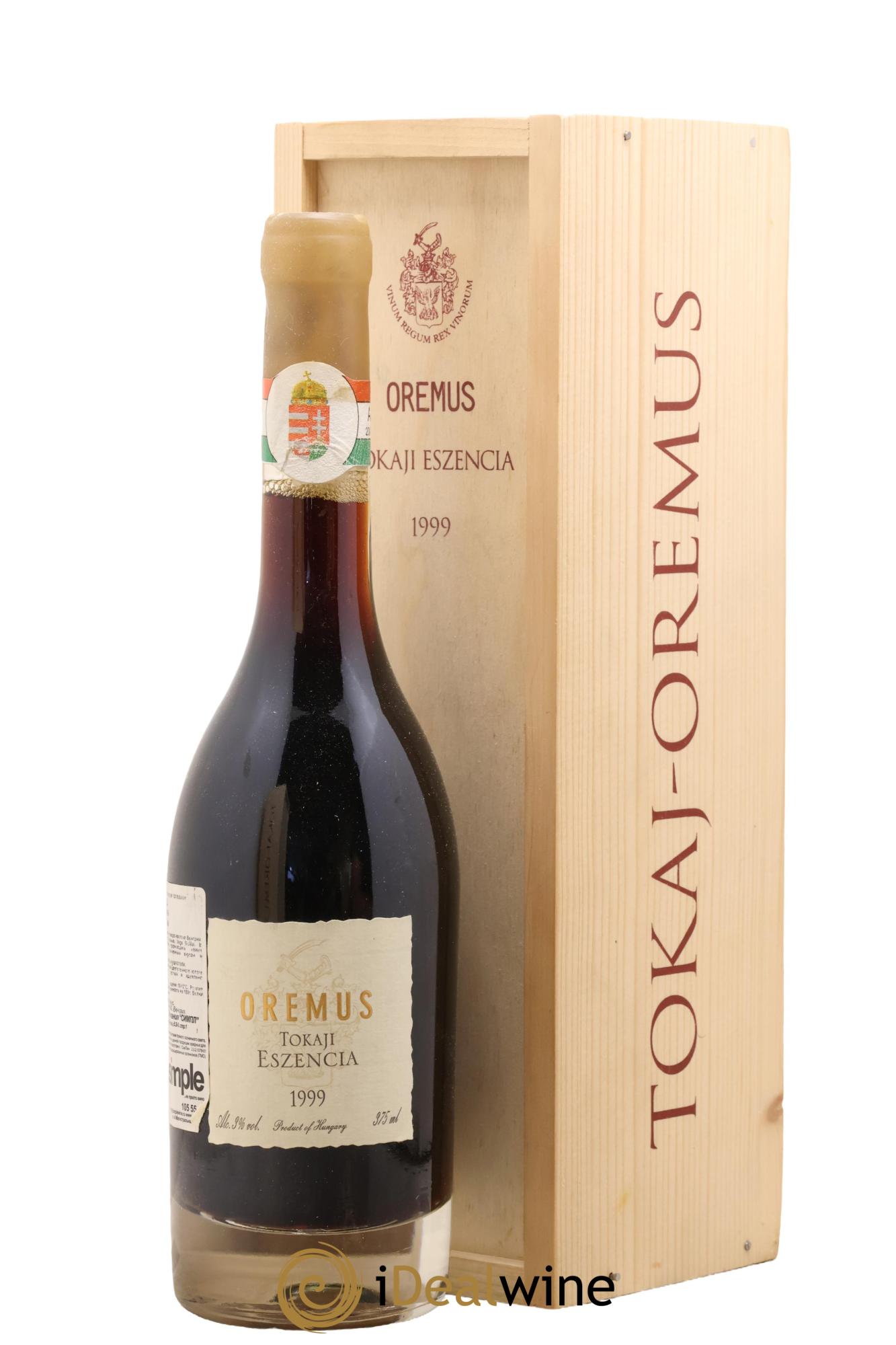 Tokaj Aszu Eszencia Oremus by Vega Sicilia 1999 - Lotto di 1 mezza bottiglia - 2