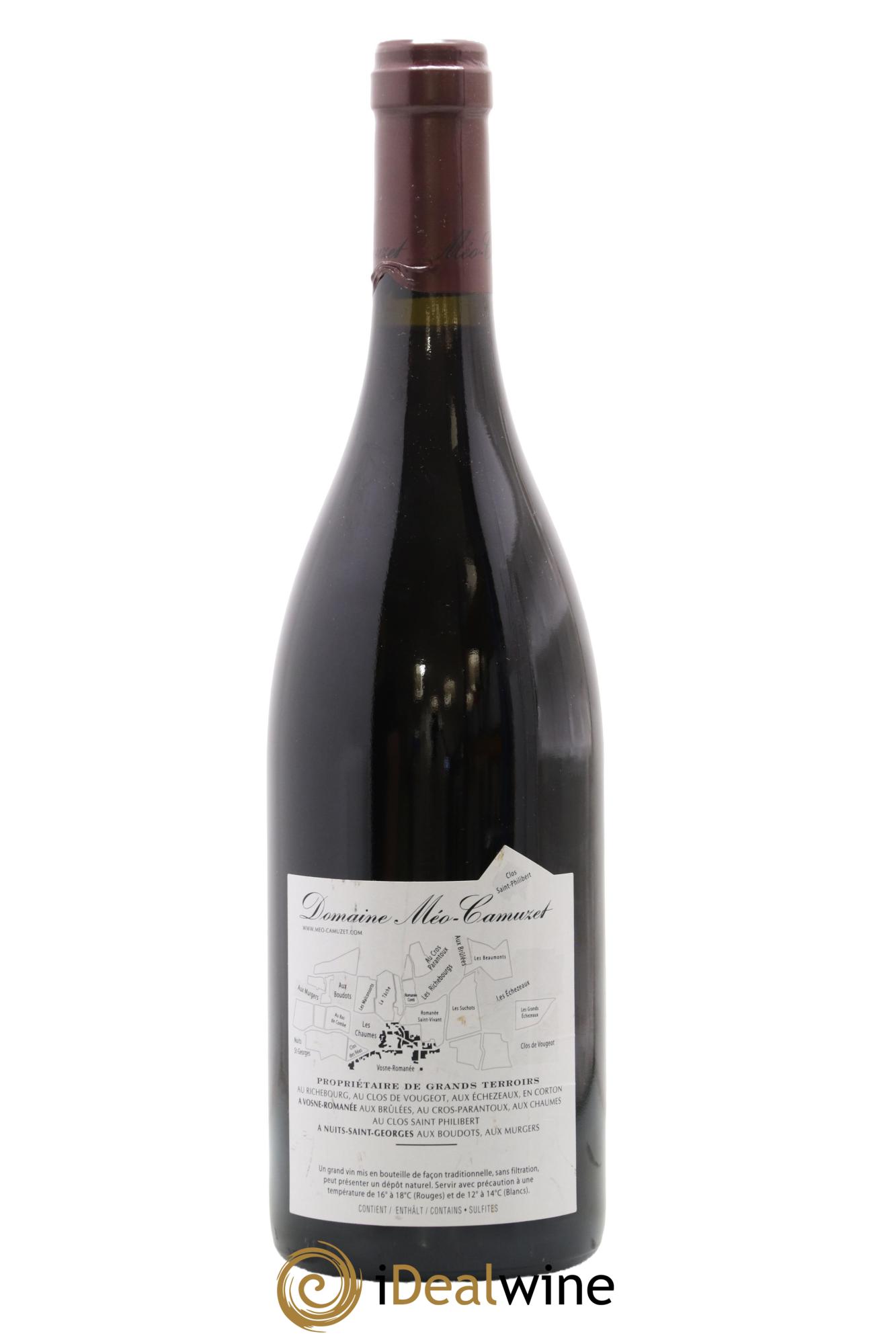 Vosne-Romanée 1er Cru Les Chaumes Méo-Camuzet (Domaine) 2009 - Lot de 1 bouteille - 1