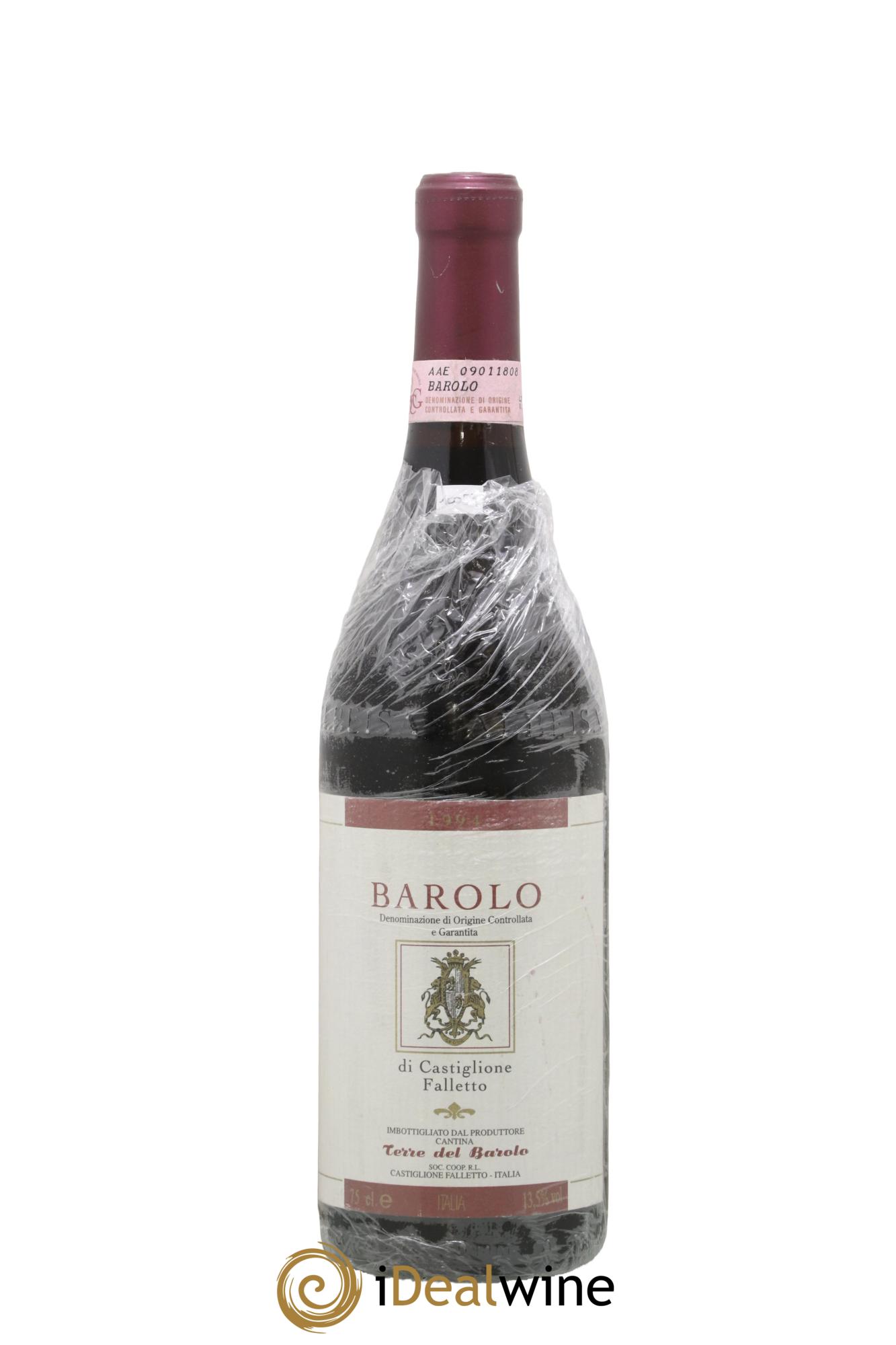 Barolo Terre Del Barolo Castiglione Falletto 1994 - Lot de 1 bouteille - 0