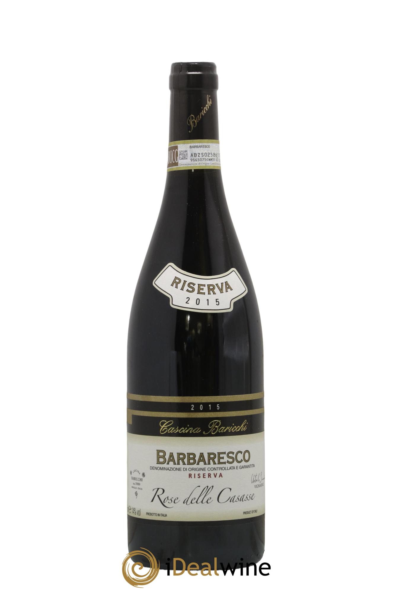 Barbaresco DOCG Riserva Rose Delle Casasse Cascina Baricchi 2015 - Lotto di 1 bottiglia - 0