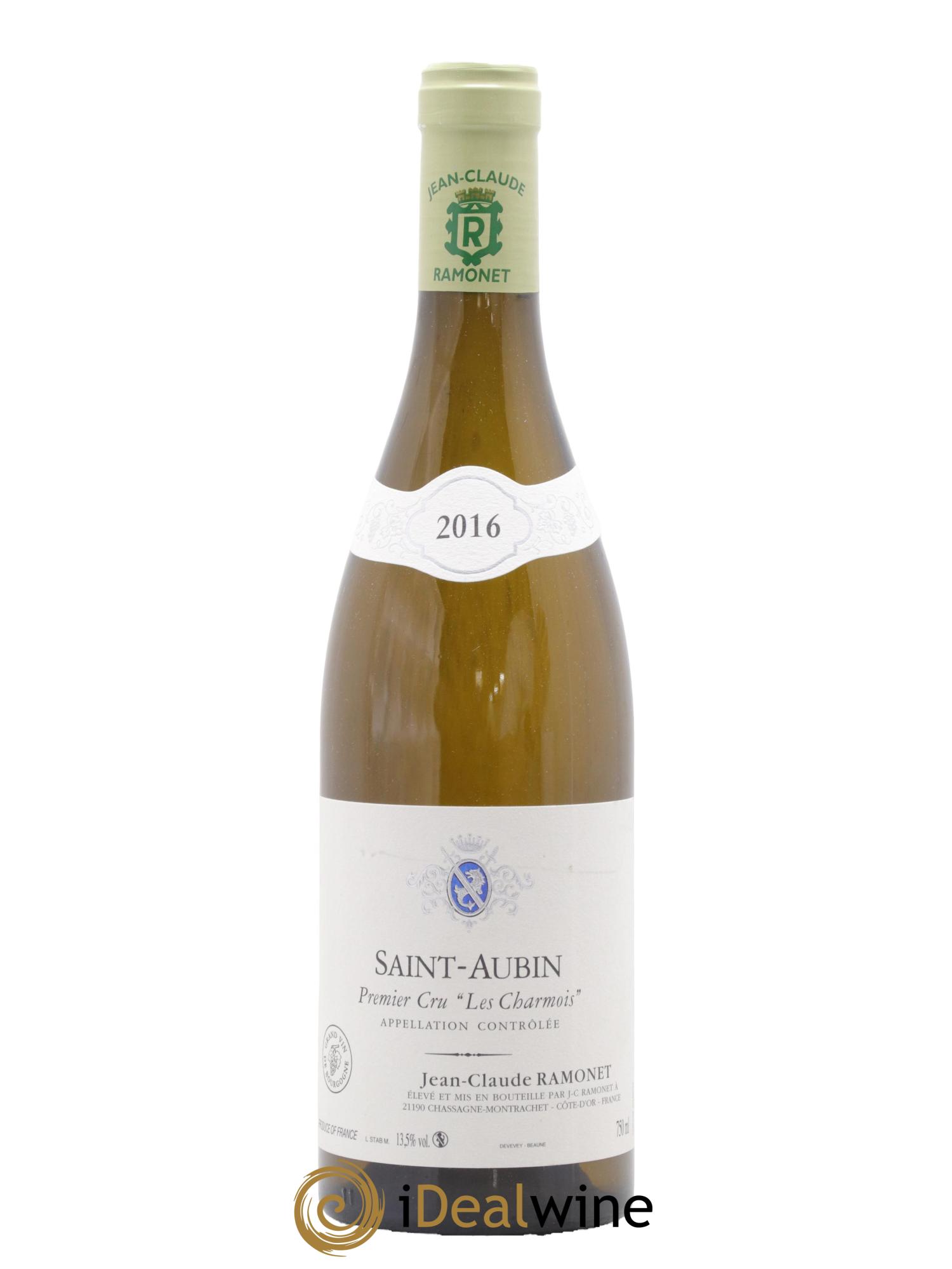 Saint-Aubin 1er Cru Les Charmois Ramonet (Domaine) 2016 - Posten von 1 Flasche - 0