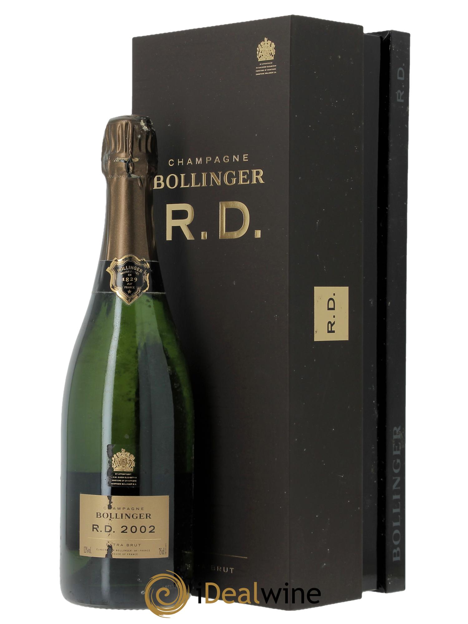 R.D. Extra-Brut Bollinger 2002 - Lot of 1 bottle - 0