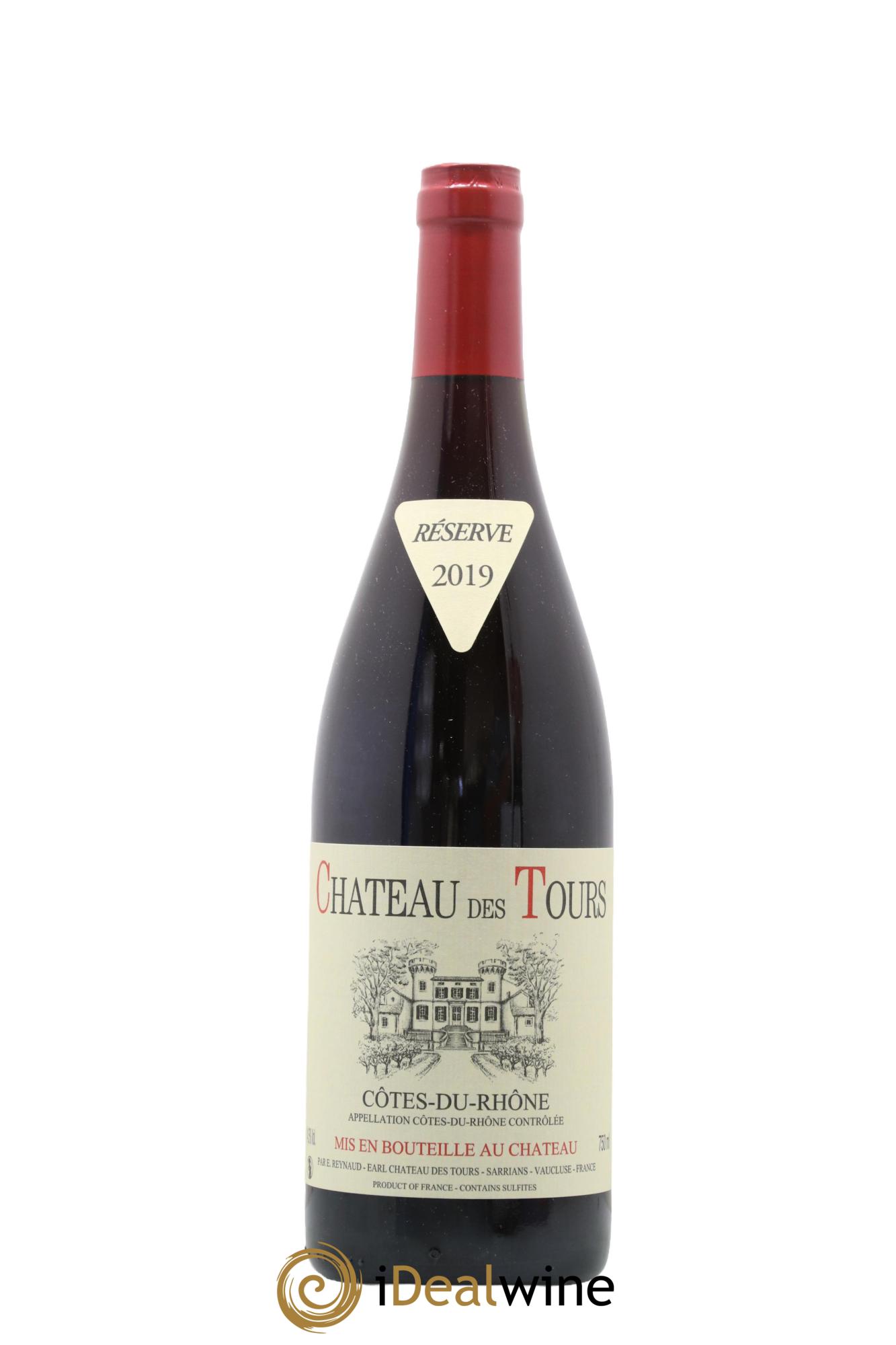 Côtes-du-Rhône Château des Tours Emmanuel Reynaud 2019 - Lot de 1 bouteille - 0