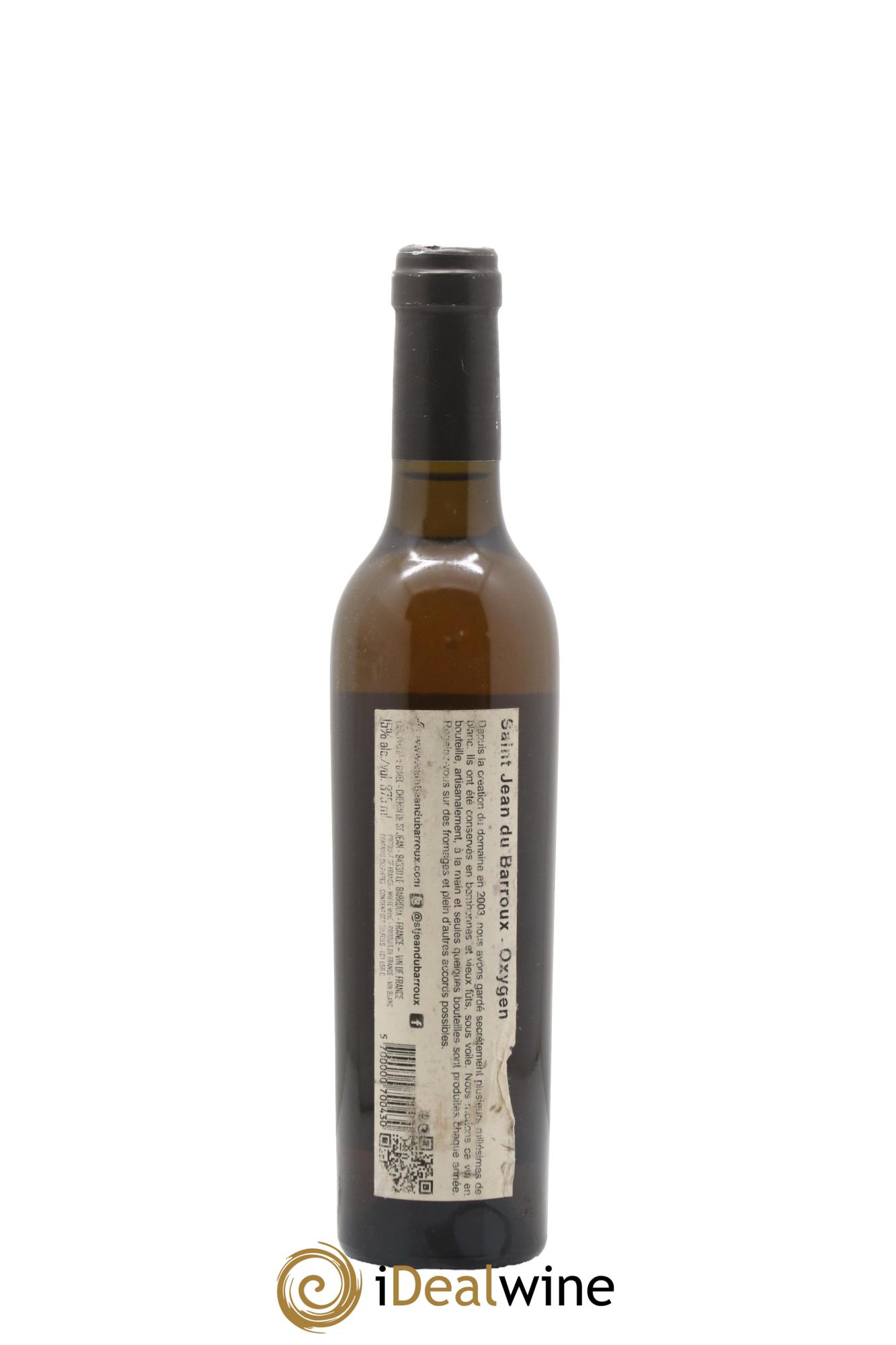 Vin de France Oxygen Saint-Jean Du Barroux - Lotto di 1 mezza bottiglia - 1