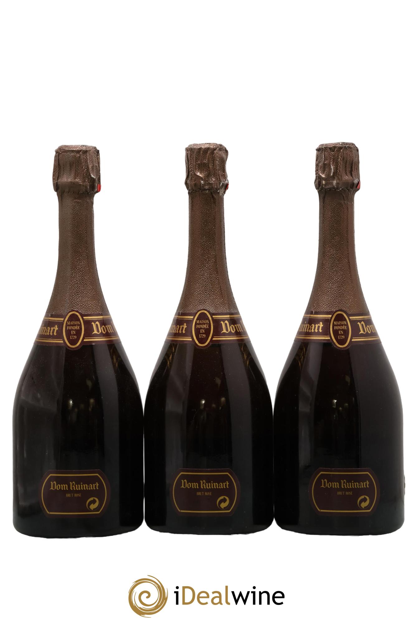 Dom Ruinart Brut Ruinart 1986 - Lotto di 3 bottiglie - 1