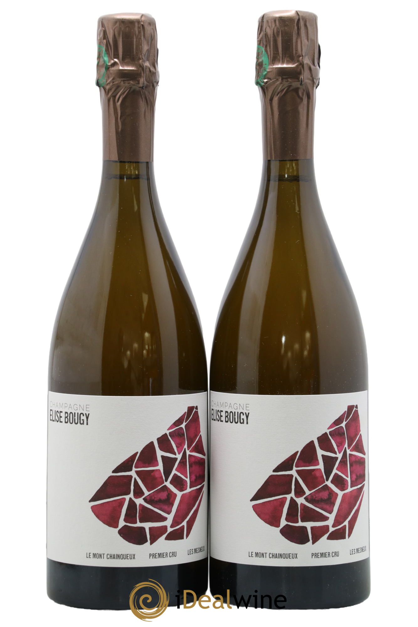 Les Mesneux Le Mont Chainqueux Elise Bougy - Lot de 2 bouteilles - 0