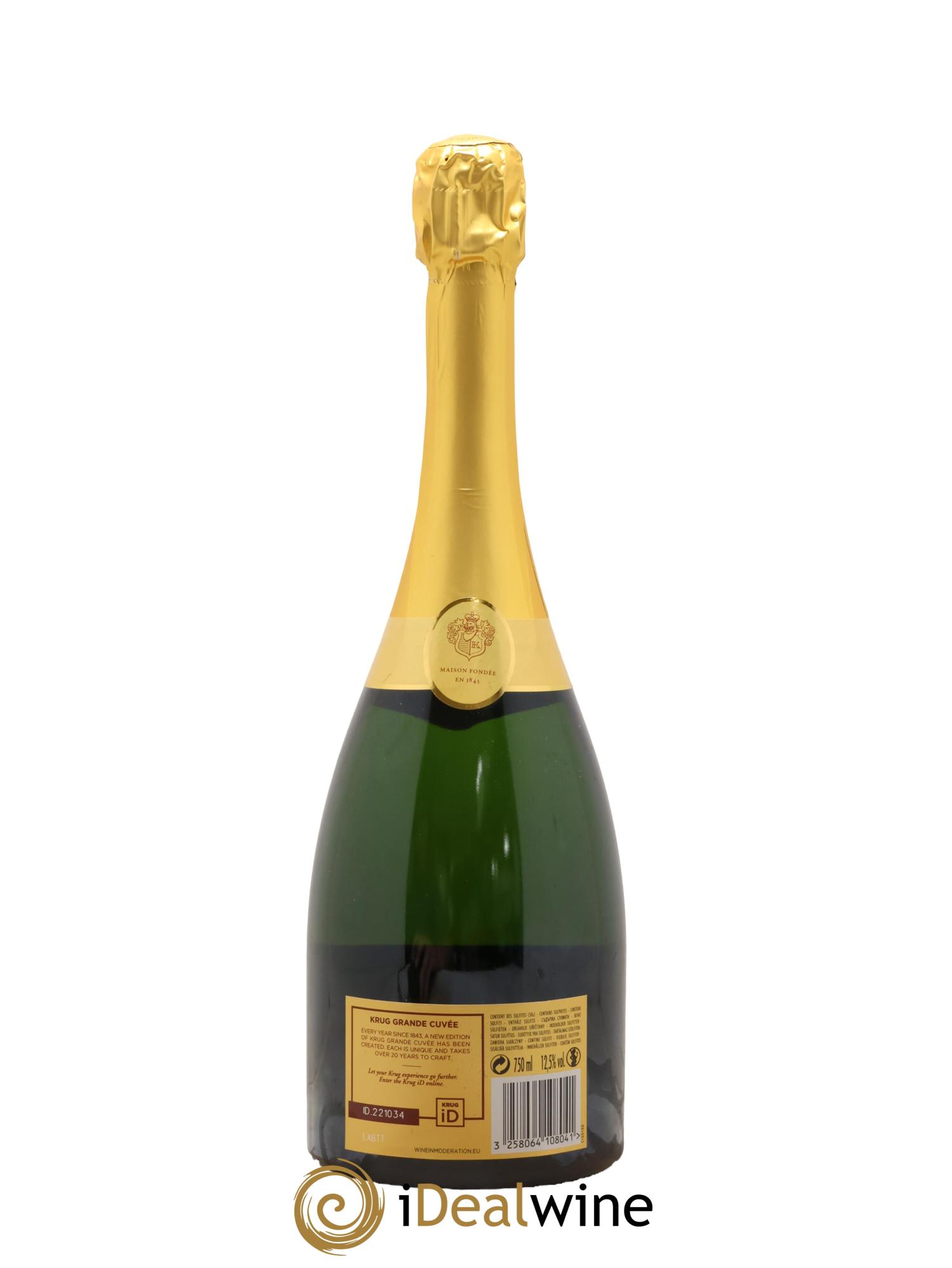 Grande Cuvée - 170ème édition Krug - Lotto di 1 bottiglia - 2