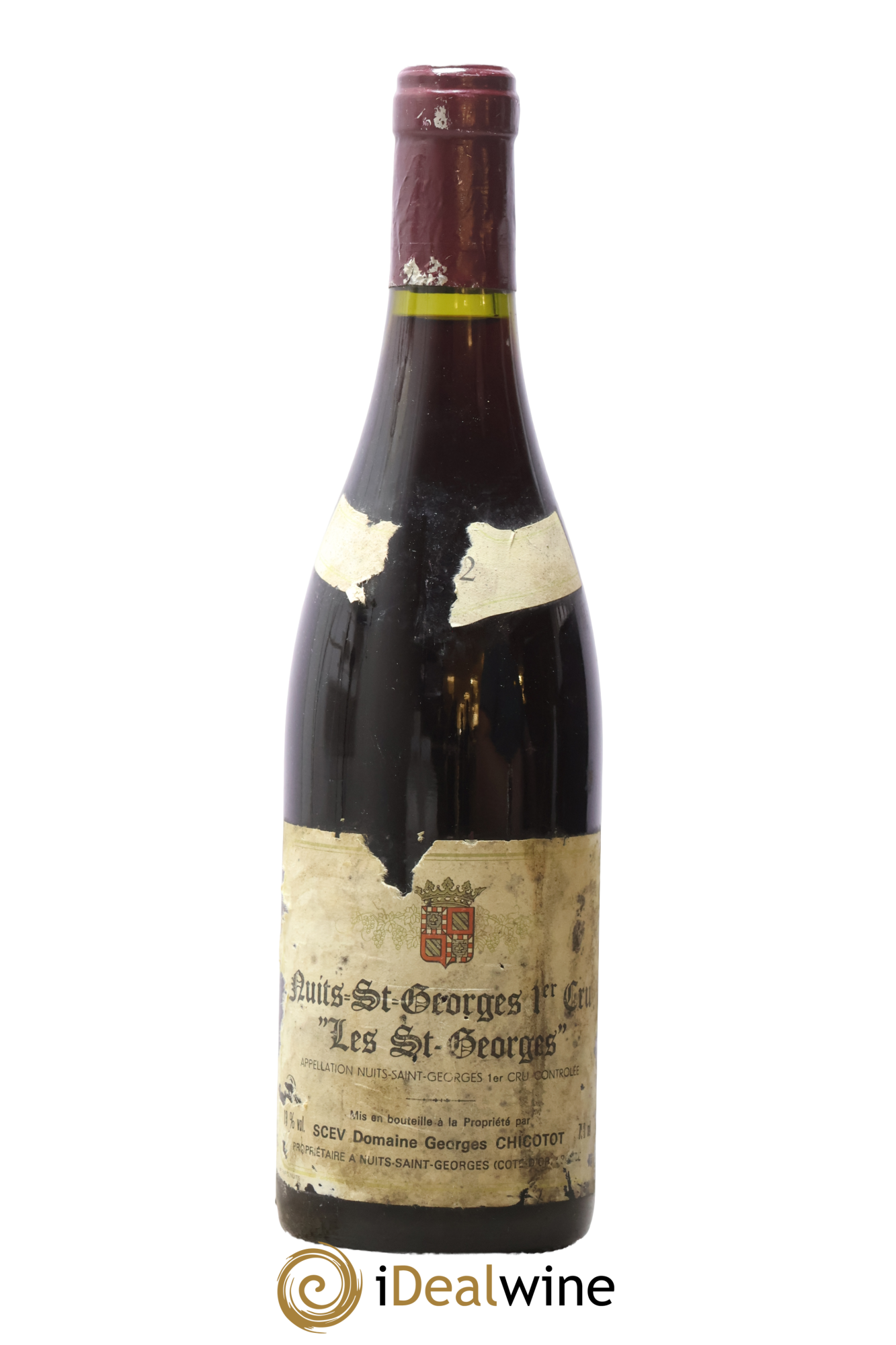 Nuits-Saint-Georges 1er Cru Les Saint-Georges Chicotot 2002 - Posten von 1 Flasche - 0