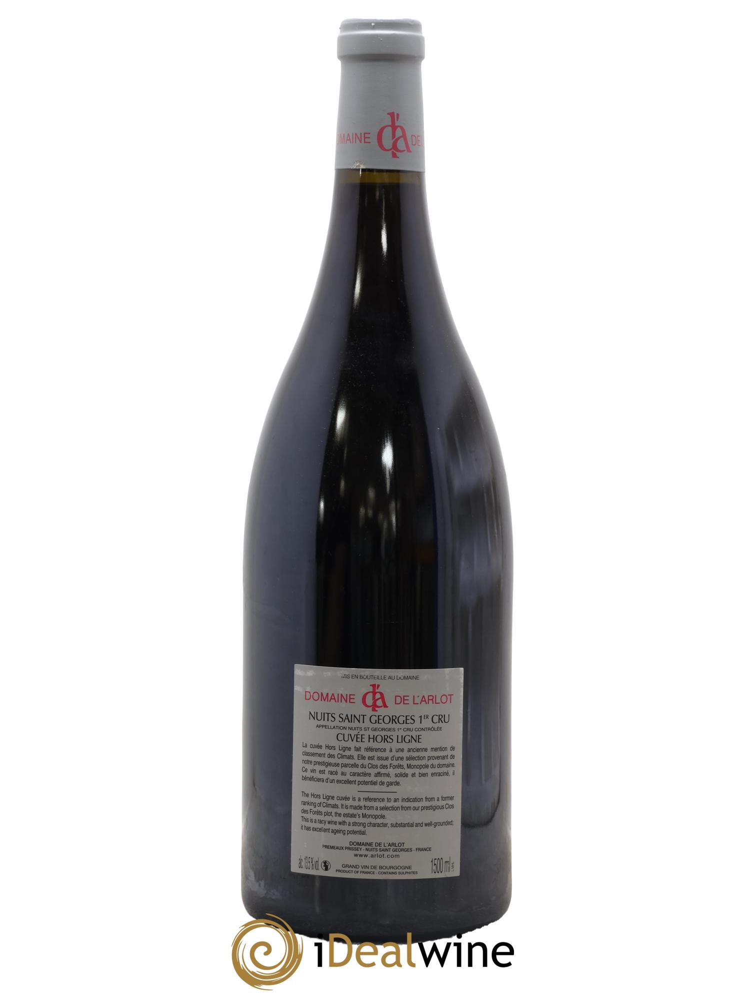 Nuits-Saint-Georges  1er Cru Hors Ligne Domaine de l'Arlot 2017 - Lotto di 1 magnum - 1