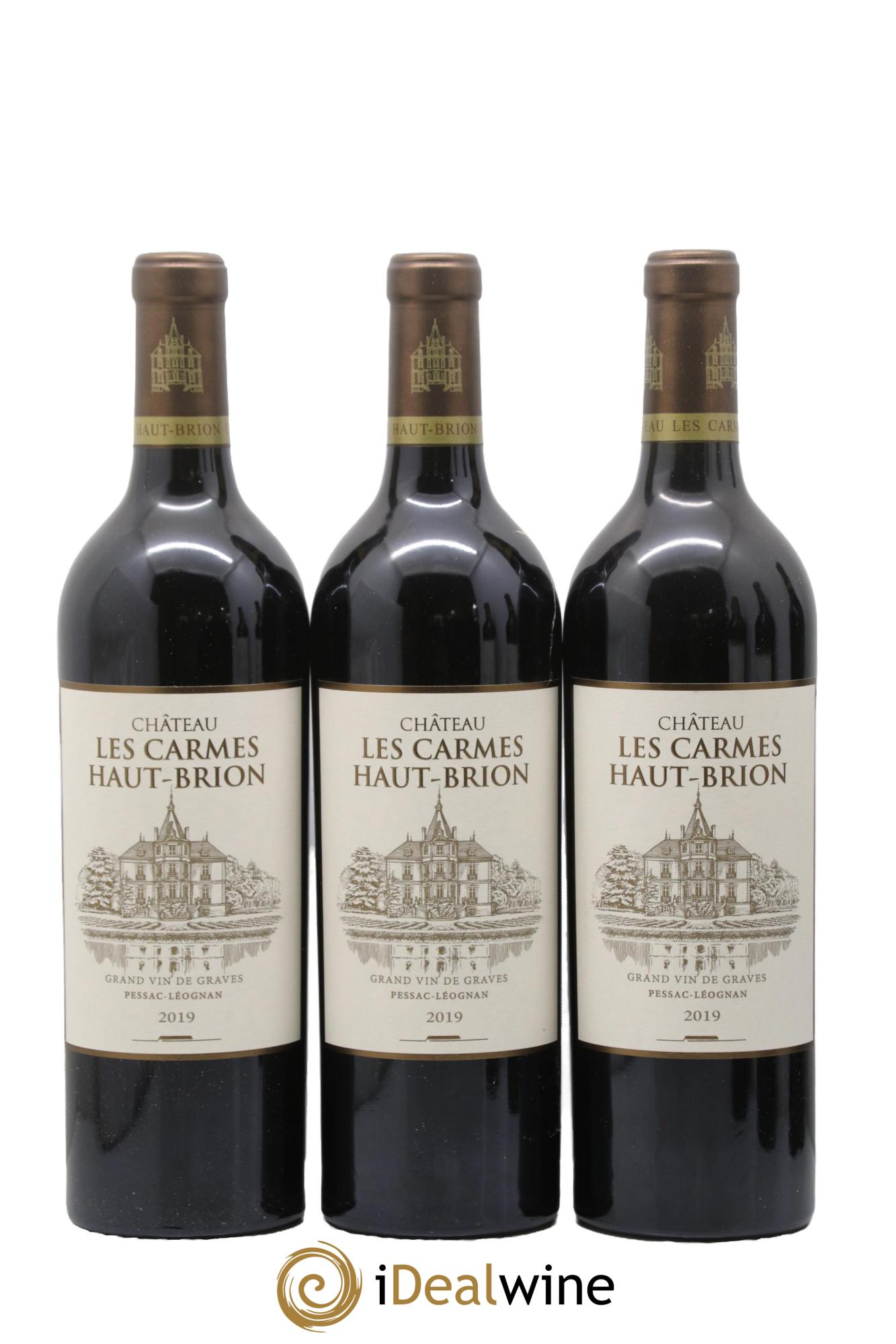 Château Les Carmes Haut-Brion 2019 - Lot of 6 bottles - 1