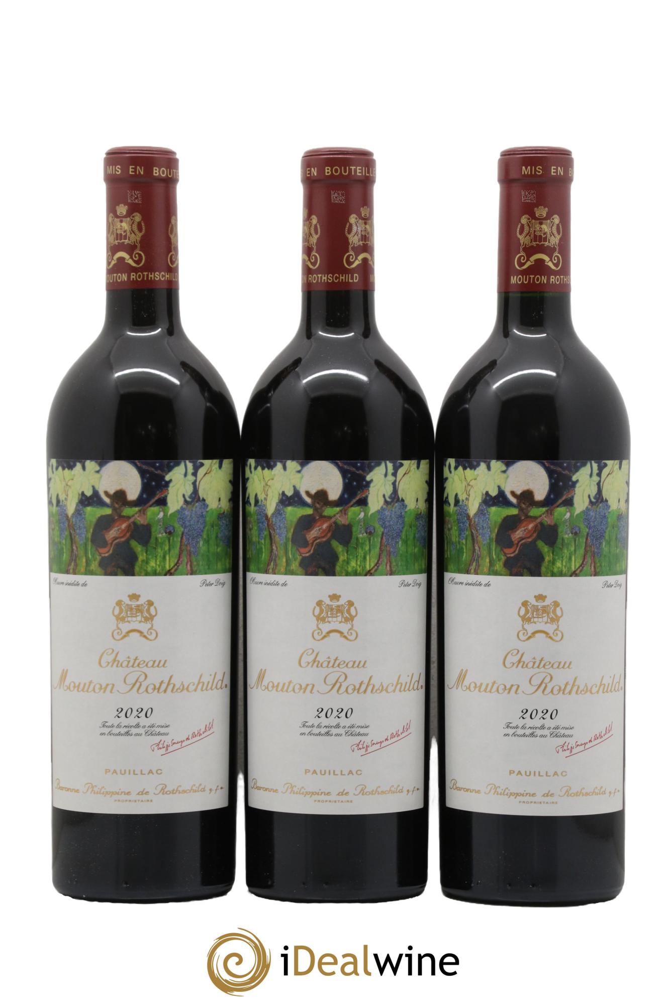 Château Mouton Rothschild 1er Grand Cru Classé 2020 - Lot de 6 bouteilles - 2