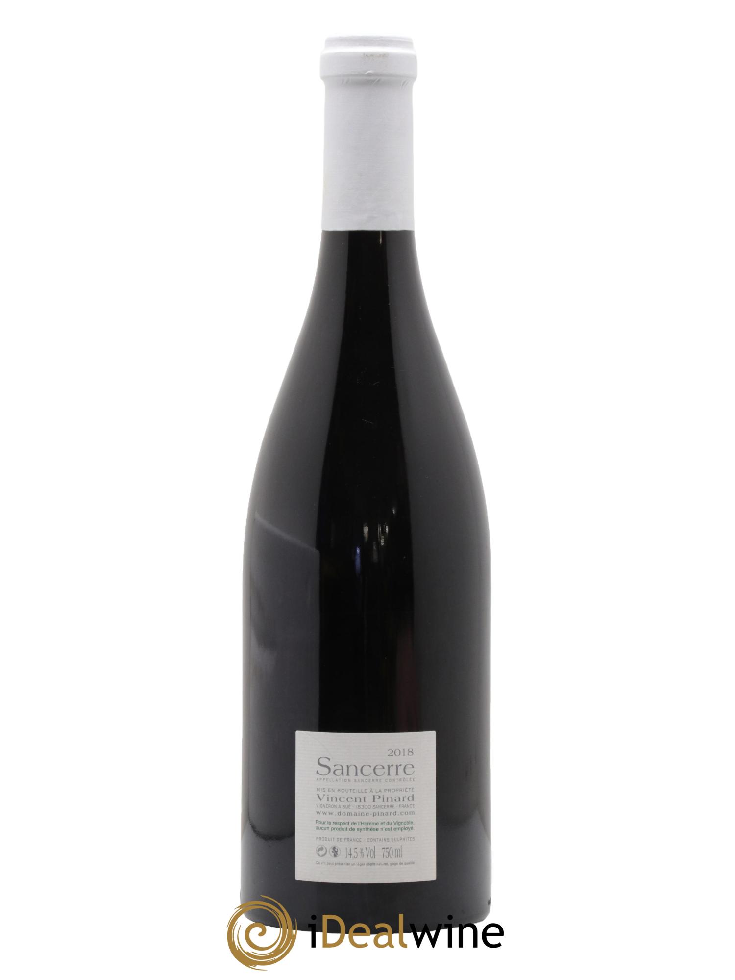 Sancerre Charlouise Vincent Pinard 2018 - Lot de 1 bouteille - 1