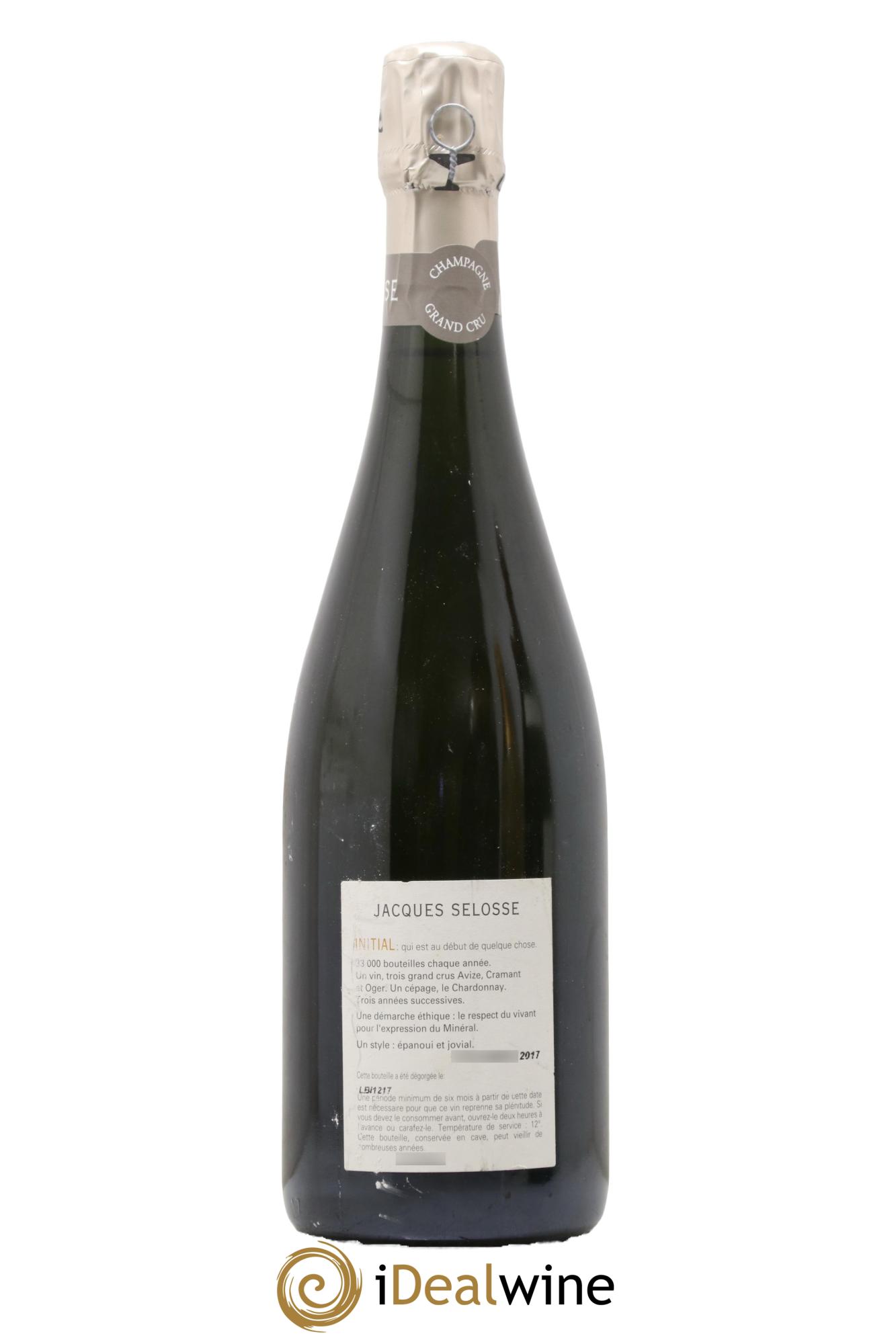 Initial Brut Jacques Selosse - Lot of 1 bottle - 1