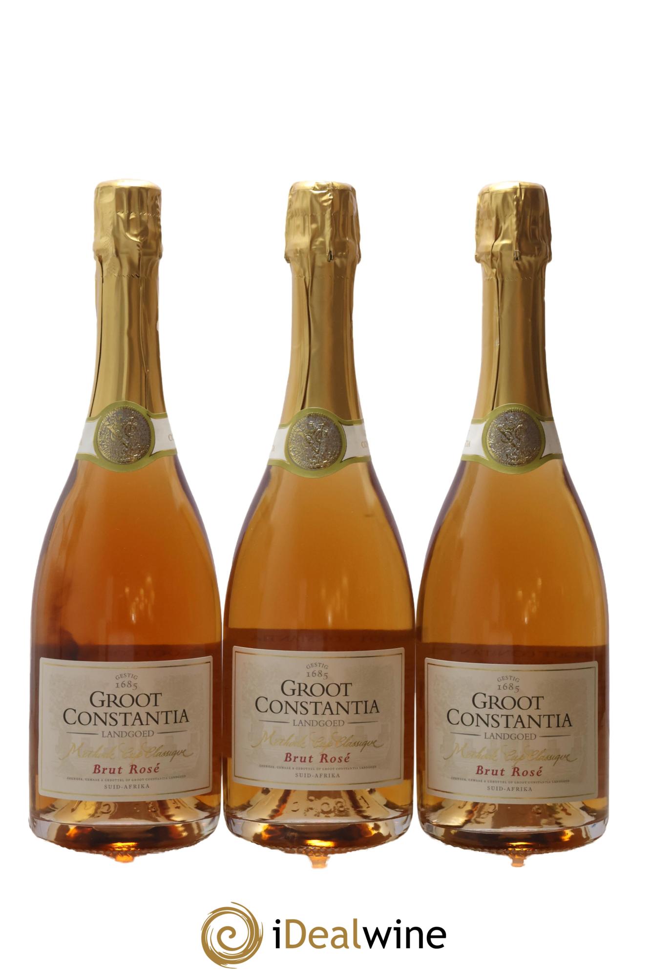 Afrique du Sud Méthode Cap Classique Brut Groot Constantia - Lot de 3 bouteilles - 0