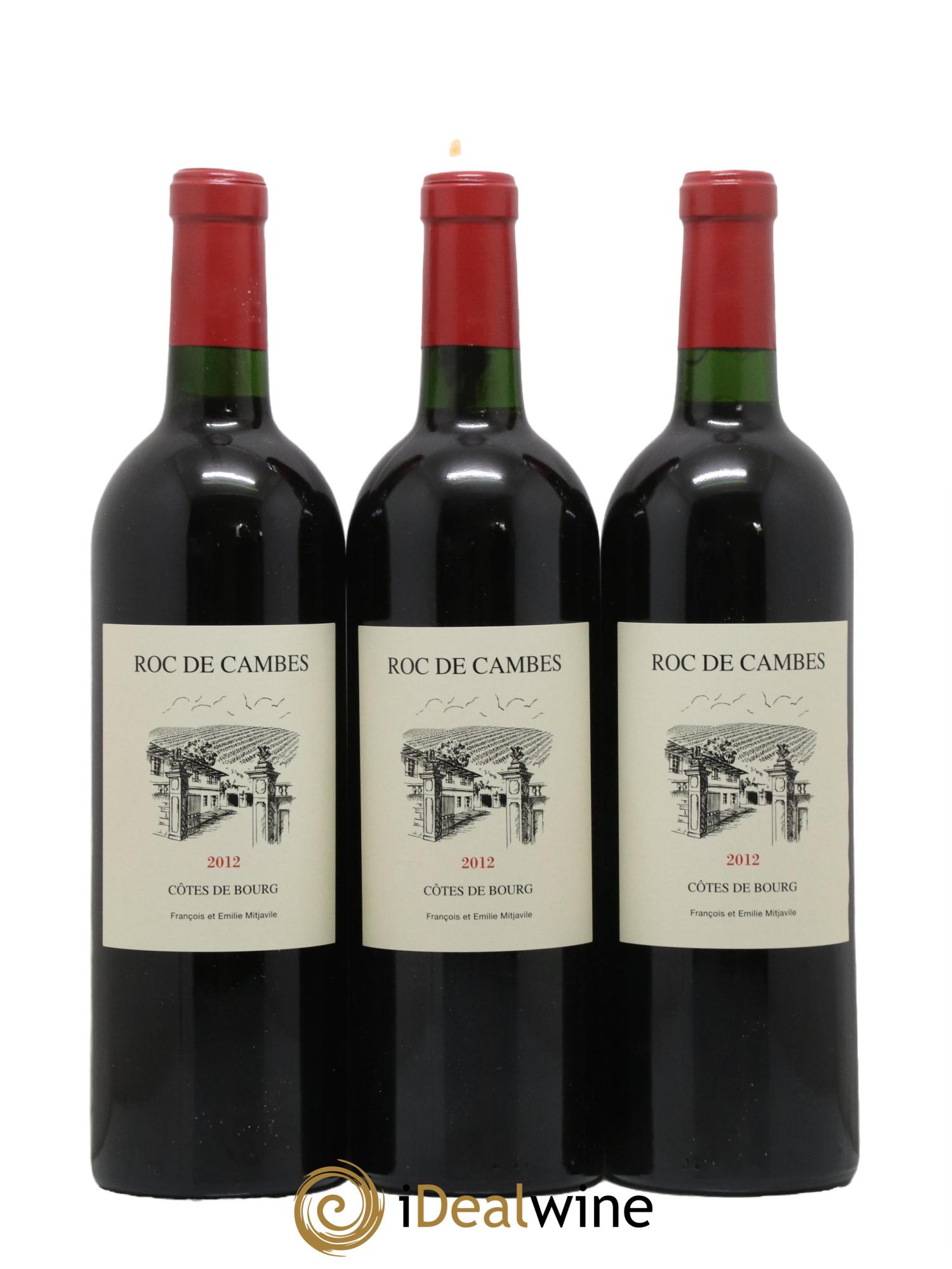 Roc de Cambes 2012 - Lot de 3 bouteilles - 0