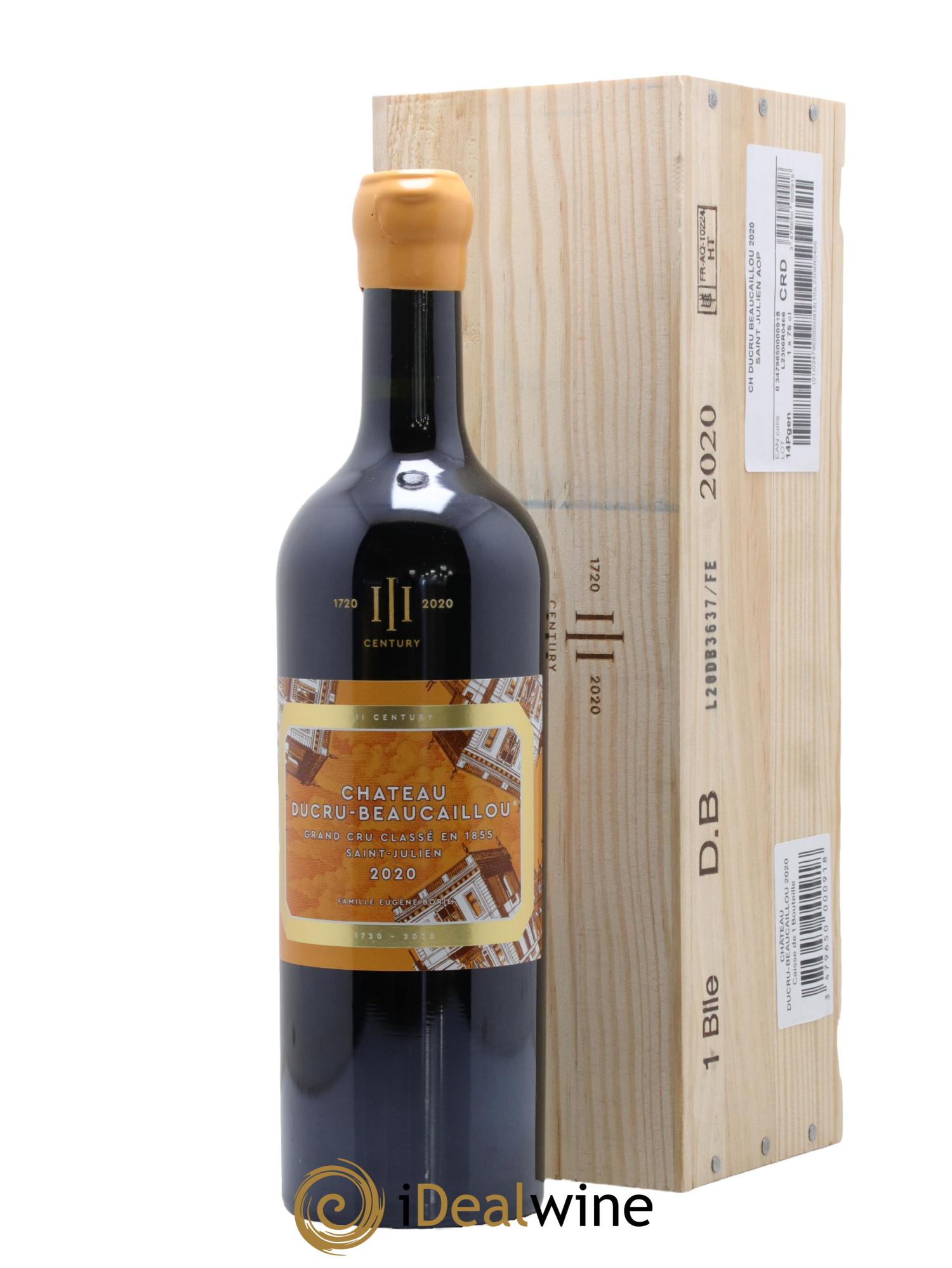 Château Ducru Beaucaillou 2ème Grand Cru Classé 2020 - Lot de 1 bouteille - 0