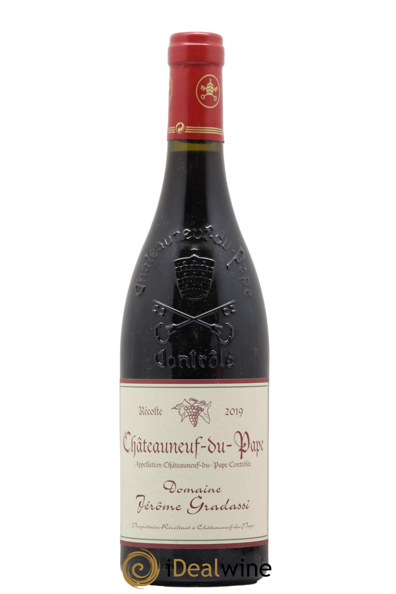Châteauneuf-du-Pape Jérôme Gradassi 2019 - Lot of 1 bottle - 0
