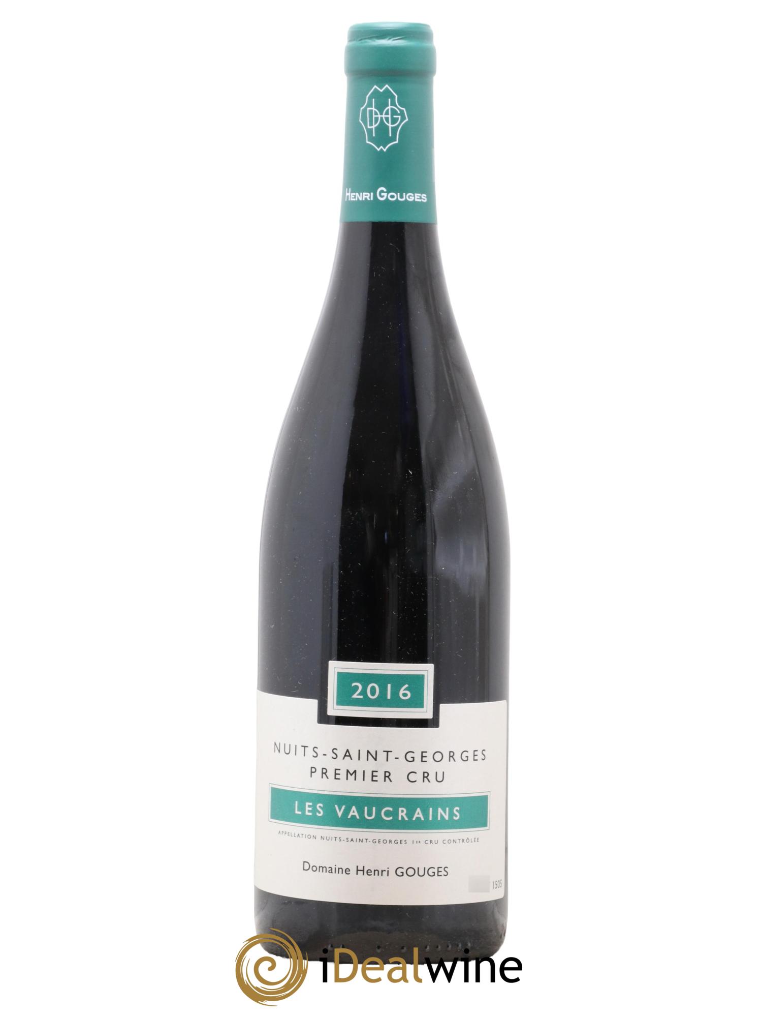 Nuits-Saint-Georges 1er Cru Les Vaucrains Henri Gouges 2016 - Posten von 1 Flasche - 0