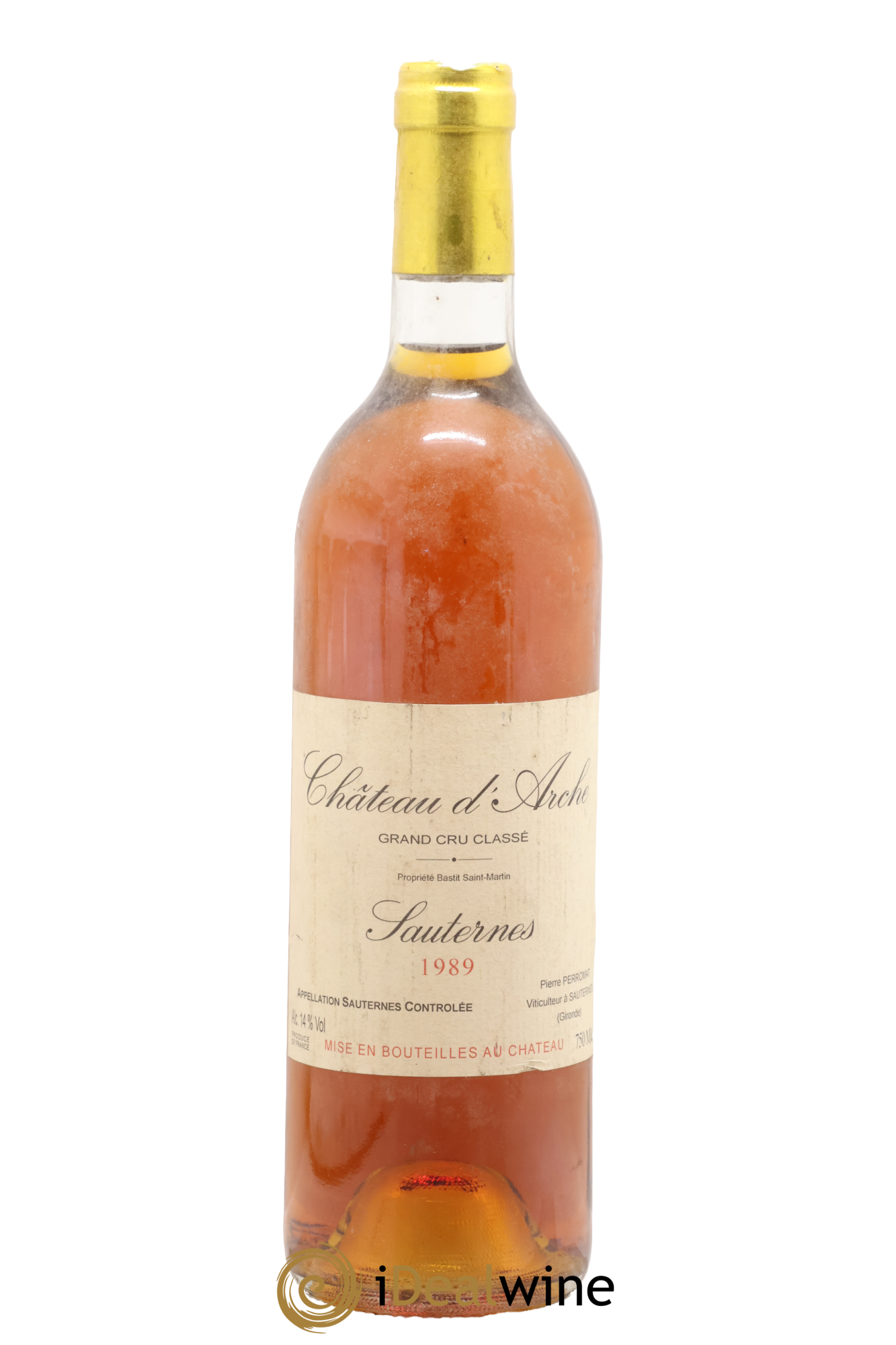 Château d' Arche 2ème Grand Cru Classé 1989 - Lot de 1 bouteille - 0