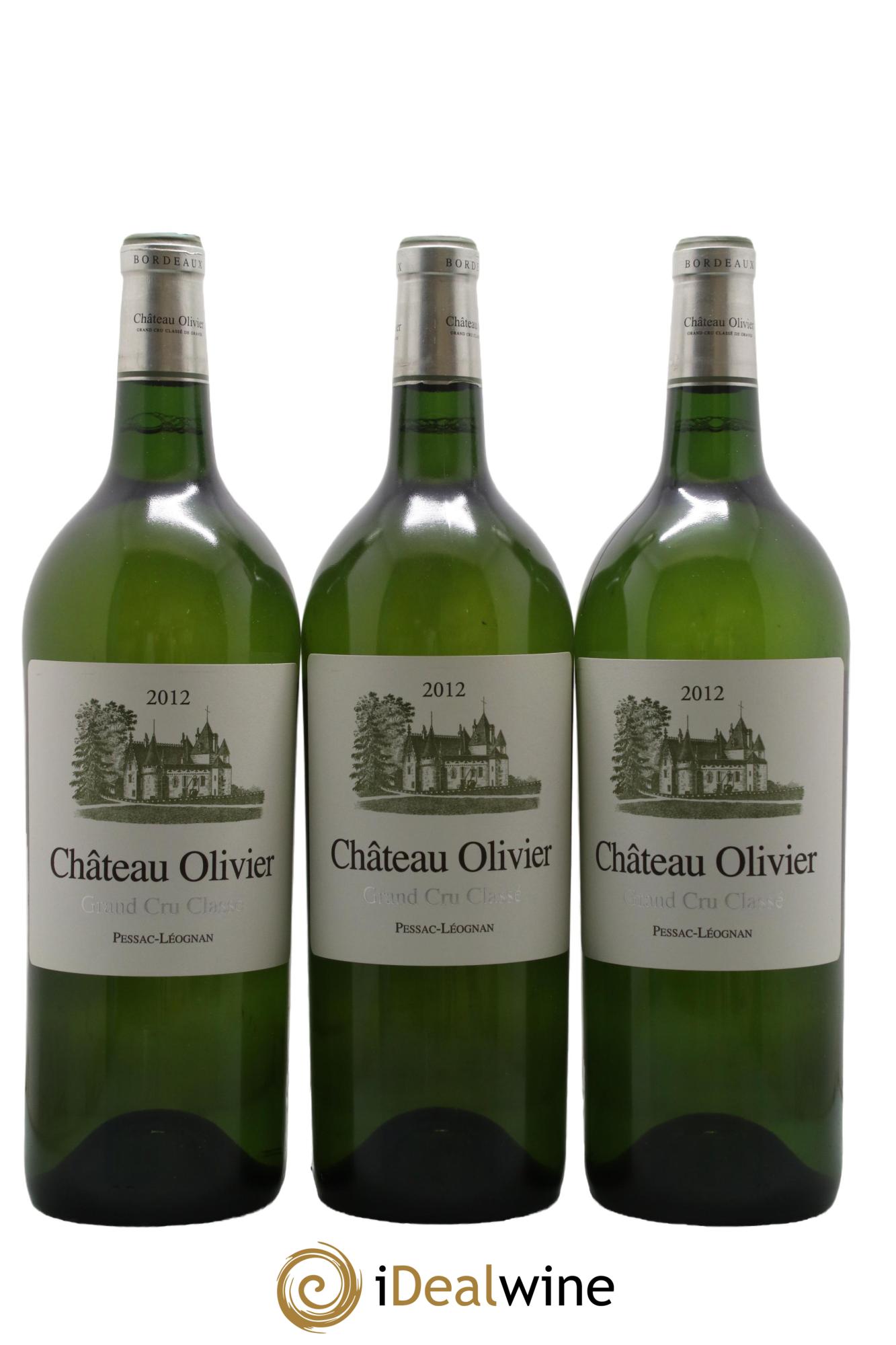 Château Olivier Cru Classé de Graves 2012 - Lot de 6 magnums - 1