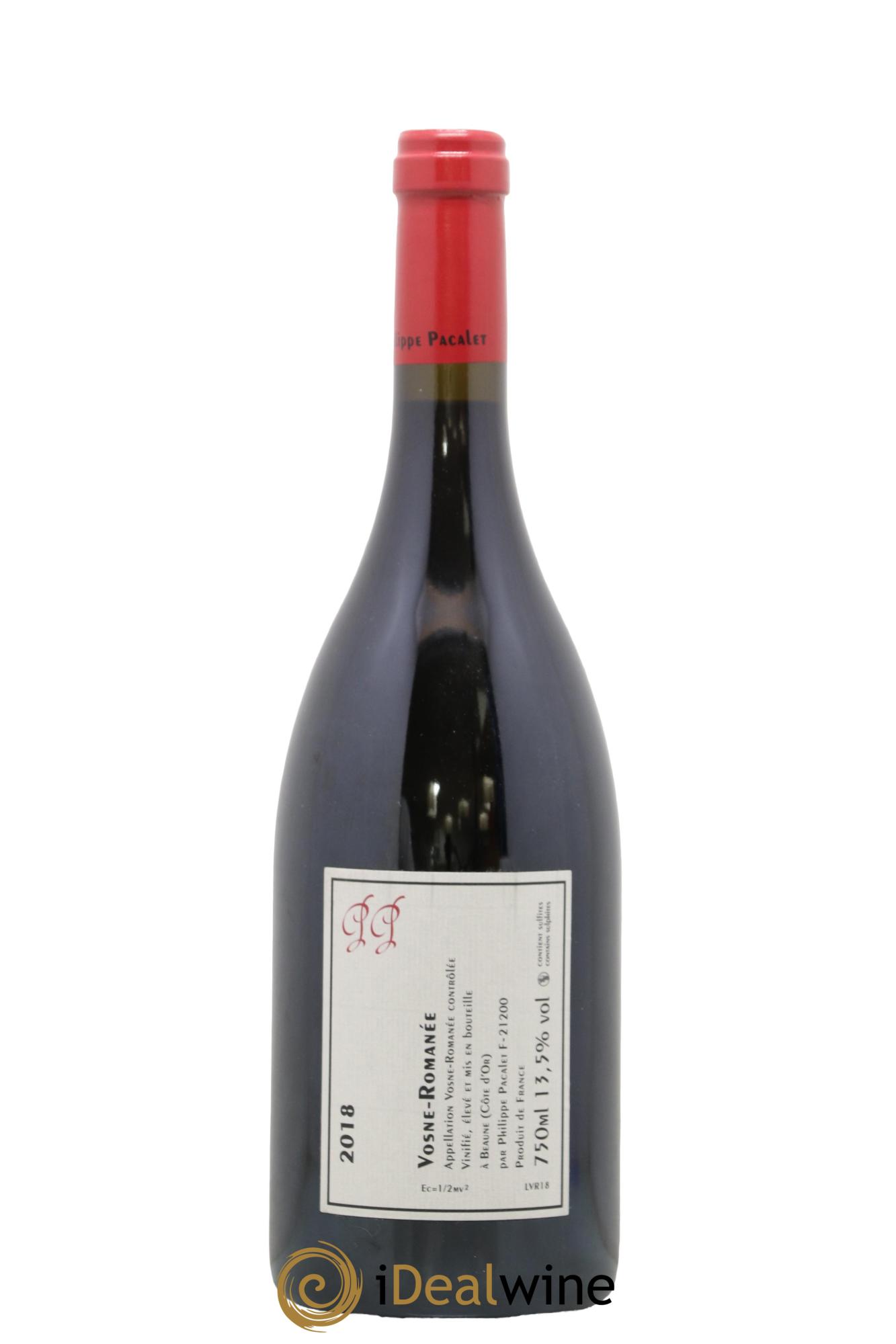 Vosne-Romanée Philippe Pacalet 2018 - Posten von 1 Flasche - 1