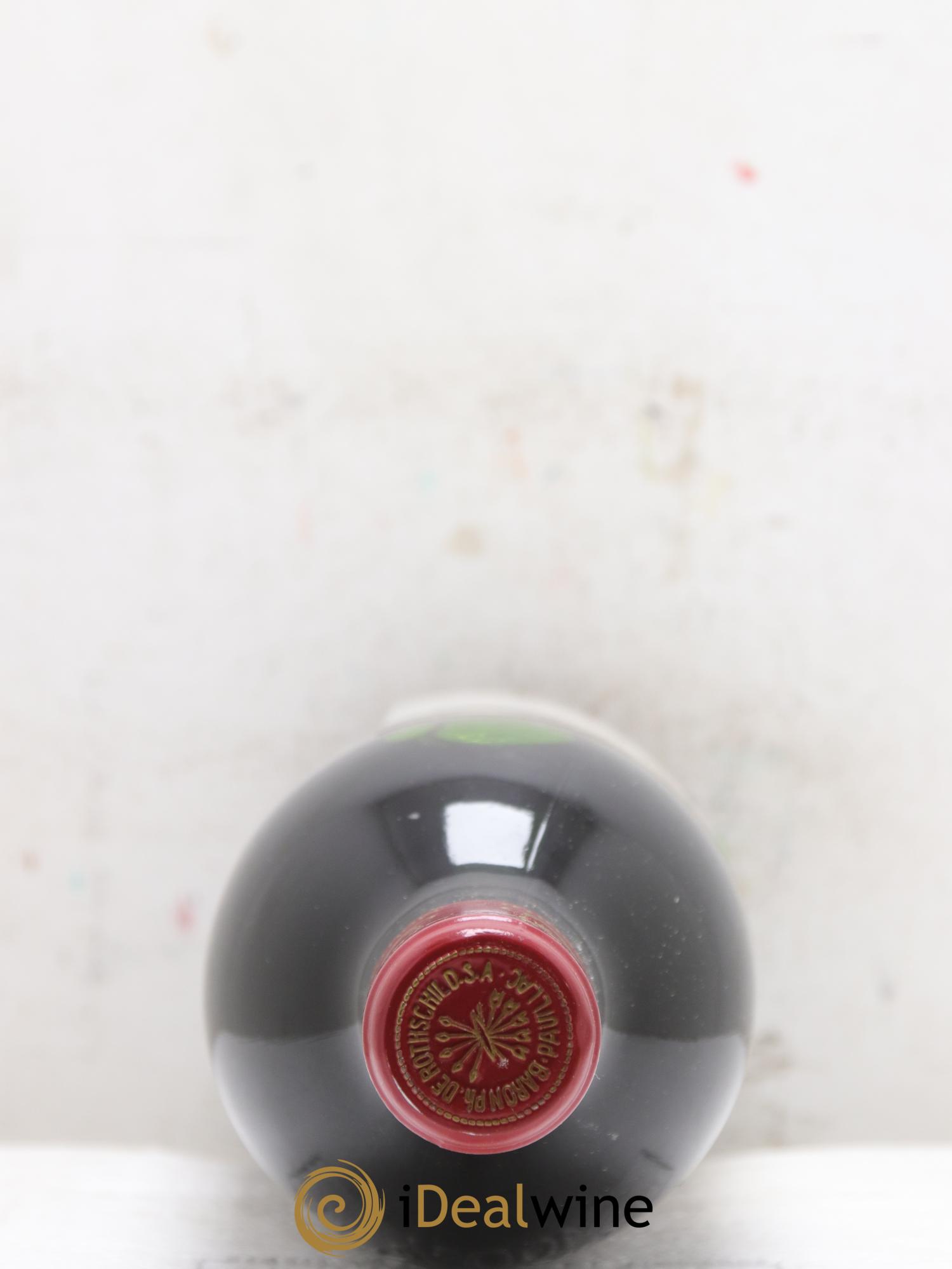 Château Mouton Rothschild 1er Grand Cru Classé 1986 - Lot de 1 bouteille - 1