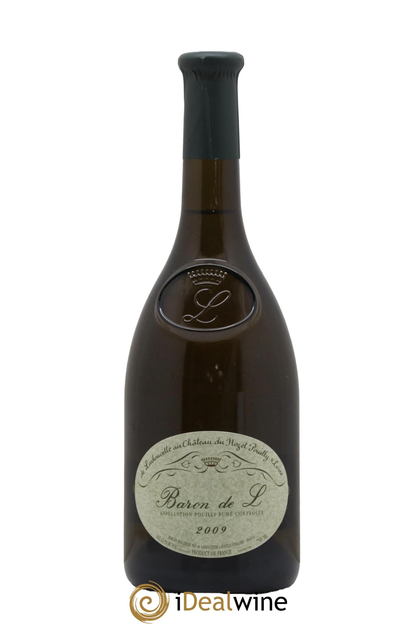 Pouilly-Fumé Baron de L Patrick de Ladoucette 2009 - Lot de 1 bouteille - 0