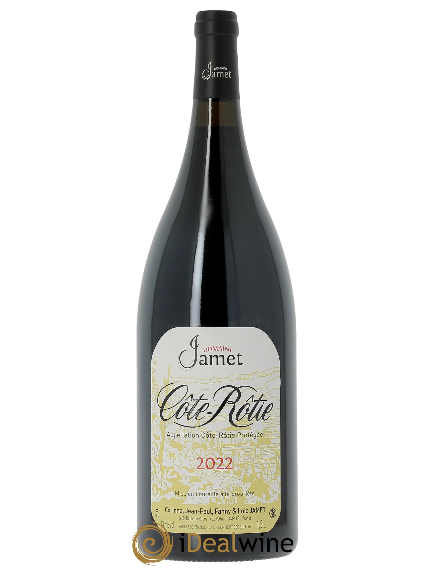 Côte-Rôtie Jamet (Domaine) 2022 - Lot de 1 magnum - 0