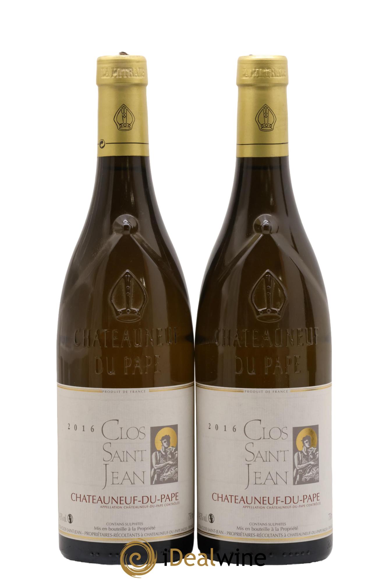 Châteauneuf-du-Pape Clos Saint-Jean Deus Ex Machina Pascal et Vincent Maurel 2015 - Lotto di 1 bottiglia - 0
