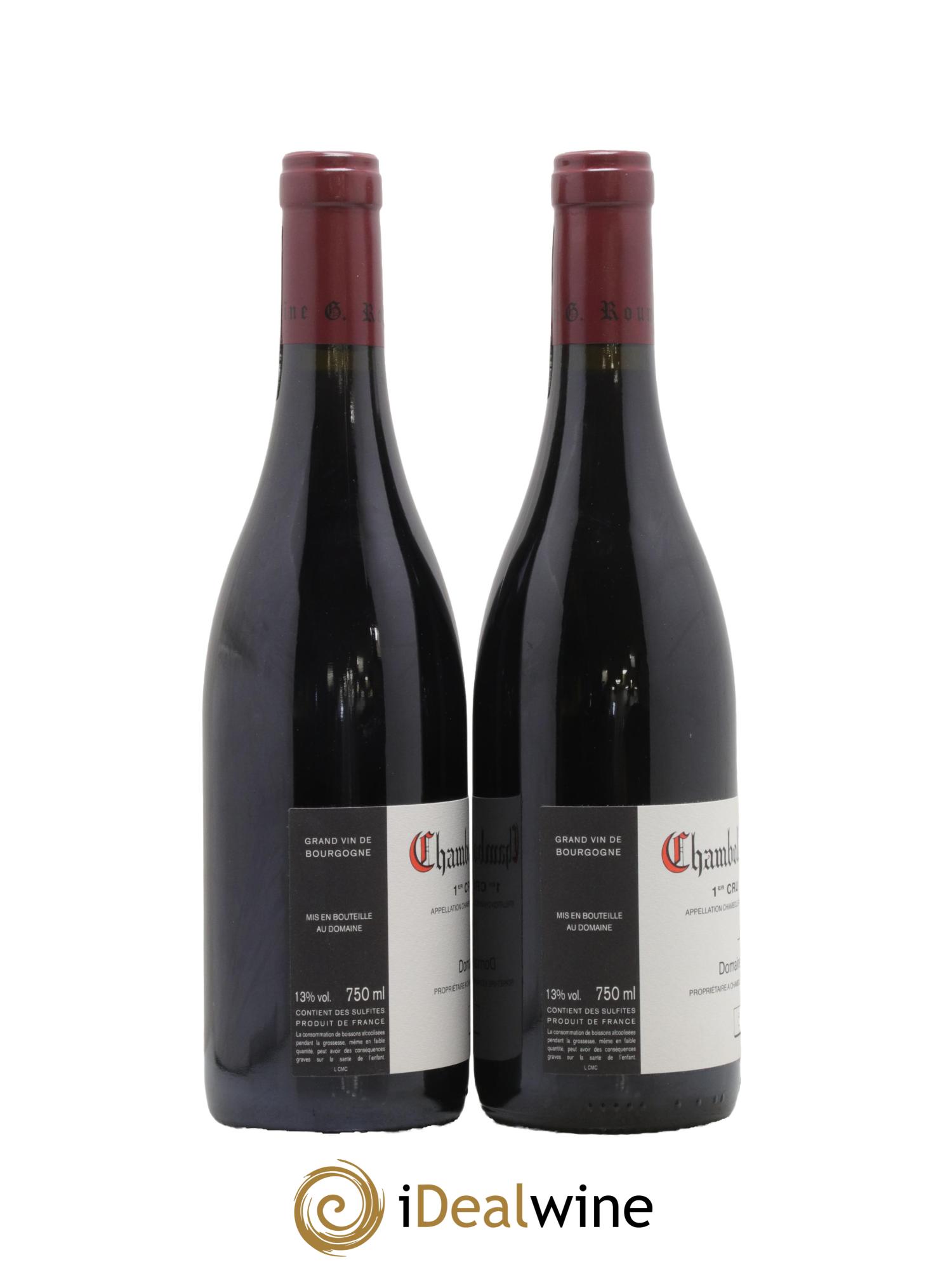 Chambolle-Musigny 1er Cru Les Cras Georges Roumier (Domaine) 2014 - Lot of 2 bottles - 1