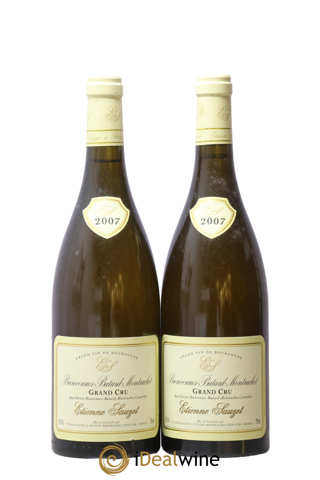 Bienvenues-Bâtard-Montrachet Grand Cru Etienne Sauzet 2007 - Lote de 2 botellas - 0