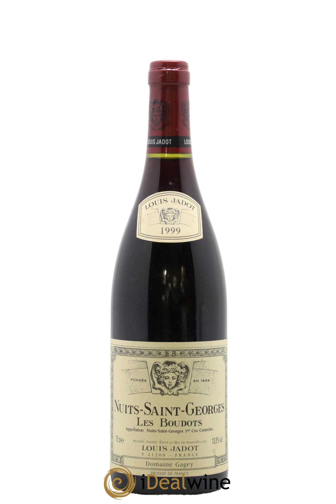 Nuits-Saint-Georges 1er Cru Les Boudots Domaine Gagey - Louis Jadot 1999 - Lot de 1 bouteille - 0