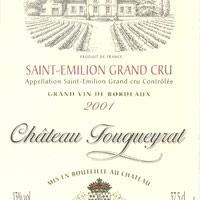 Etiquette du vin Château Fougueyrat 1975