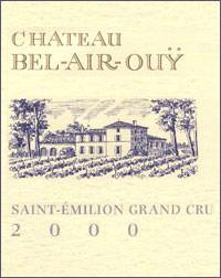 Etiquette du vin Château Bel Air Ouÿ 2004