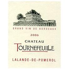 Etiquette du vin Château Tournefeuille 1986