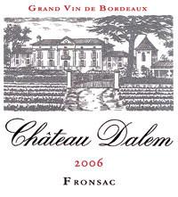 Etichetta Château Dalem 1988