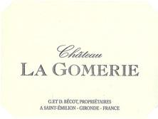 Etichetta Château La Gomerie 1997