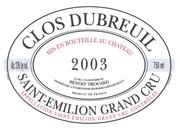 Etichetta Clos Dubreuil Grand Cru Classé 2016